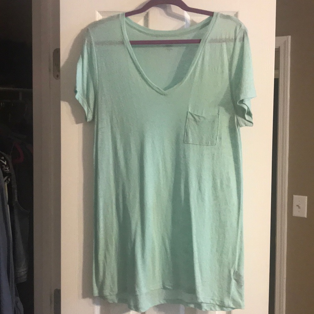 Mossimo light blue top